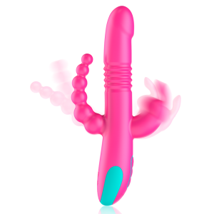 Happy Loky Donald Drievoudige Stimulatie Vibrator Anaal G-Punt Clitoris Happy Loky Donald Drievoudige Stimulatie Vibrator Anaal G-Punt Clitoris - Afbeelding 3
