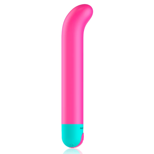 Happy Loky Ariel G-punt vibrator met 10 standen, siliconen, 13 cm Happy Loky Ariel G-punt vibrator met 10 standen, siliconen, 13 cm