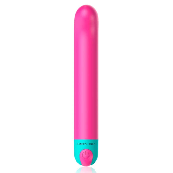 Happy Loky Ariel G-punt vibrator met 10 standen, siliconen, 13 cm Happy Loky Ariel G-punt vibrator met 10 standen, siliconen, 13 cm