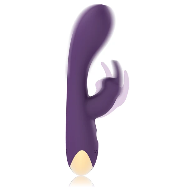 Treasure Laurence Rabbit-Vibrator met Watchme-afstandsbediening, siliconen, 17,5 cm Treasure Laurence Rabbit-Vibrator met Watchme-afstandsbediening, siliconen, 17,5 cm
