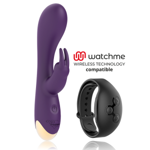 Treasure Laurence Rabbit-Vibrator met Watchme-afstandsbediening, siliconen, 17,5 cm Treasure Laurence Rabbit-Vibrator met Watchme-afstandsbediening, siliconen, 17,5 cm - Afbeelding 2