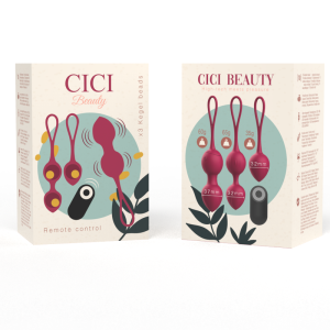 CICI Beauty Silikon-Kegelperlen 3 Vibrationsmodi Fernbedienung CICI Beauty Silikon-Kegelperlen 3 Vibrationsmodi Fernbedienung – Bild 5