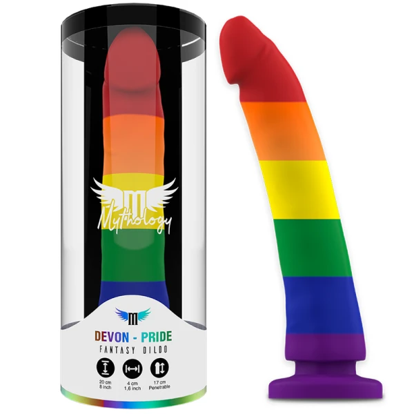 Mythology Fantasy Dildo Silikon-Dildo Devon Pride L Stolz