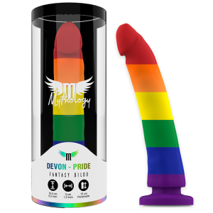 Mythology Fantasy Dildo Silicone Dildo Devon Pride M Mythology Fantasy Dildo Silicone Dildo Devon Pride M - Image 1