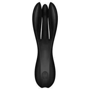 Satisfyer Threesome 2 Opvangvibrator met 3 motoren, zwart Satisfyer Threesome 2 Opvangvibrator met 3 motoren, zwart - Afbeelding 1