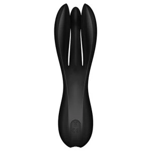 Satisfyer Threesome 2 Opvangvibrator met 3 motoren, zwart