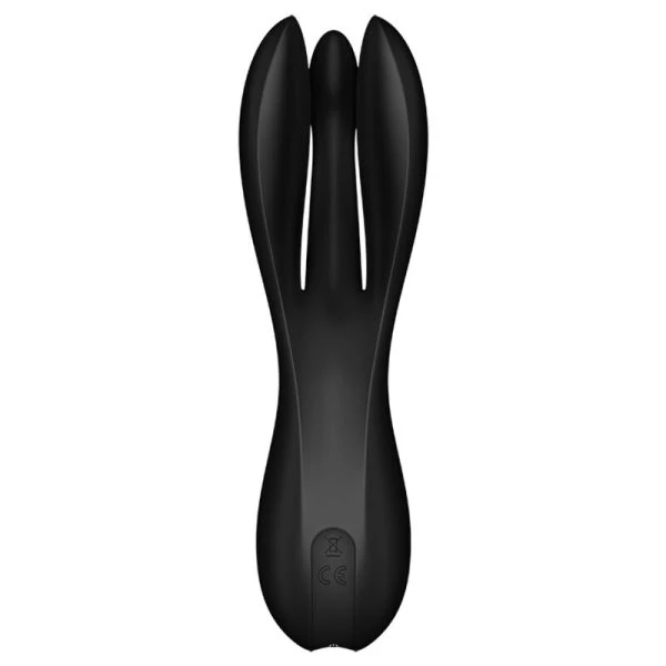 Satisfyer Threesome 2 Opvangvibrator met 3 motoren, zwart