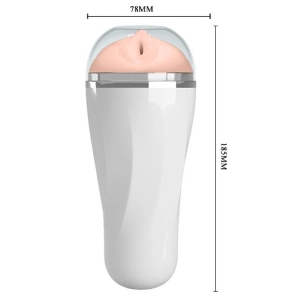 Crazy Bull Trish 3D Masturbator met vibratie en Super-Skin-binnenhuls