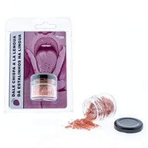 Taloka Prickelnde Aardbeien-Toverzoenen voor de tong, 30 g
