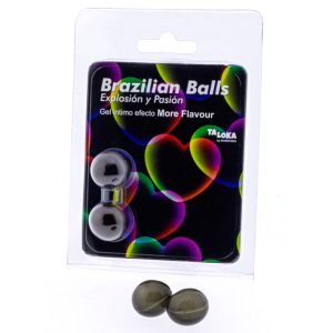 Taloka 2 Braziliaanse balletjes met opwindend gel- en smaakeffect Taloka 2 Braziliaanse balletjes met opwindend gel- en smaakeffect - Afbeelding 1