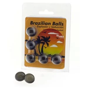 Taloka 5 Braziliaanse ballen opwindende gel voor massages