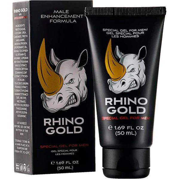 Rhino Gold Speciale gel voor mannen met L-arginine en maca