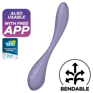 Satisfyer Vibrator G-Spot Flex 5 Multi Vibrator paars Satisfyer Vibrator G-Spot Flex 5 Multi Vibrator paars - Afbeelding 1