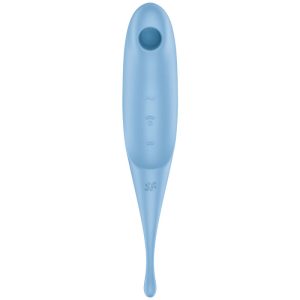 Satisfyer Twirling Pro Auflegevibrator mit Air-Pulse-Technologie, blau Satisfyer Twirling Pro Auflegevibrator mit Air-Pulse-Technologie, blau – Bild 2