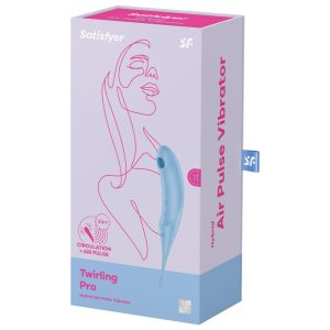 Satisfyer Twirling Pro Auflegevibrator mit Air-Pulse-Technologie, blau Satisfyer Twirling Pro Auflegevibrator mit Air-Pulse-Technologie, blau – Bild 4