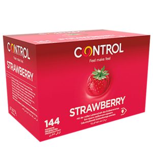 Control Condooms met aardbeiengeur, 144 stuks Control Condooms met aardbeiengeur, 144 stuks - Afbeelding 1