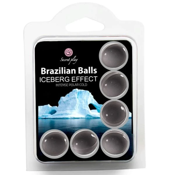 Secretplay Cosmetic Braziliaanse Balletjes Ijsberg-Effect Set 6 Stuks