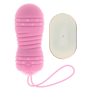 Ohmama Stimulating Fernbedienung Vibrator-Ei mit 7 Rotationsmodi, rosa