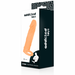 Addicted Toys Penishuls verlengt met 2,5 cm, inbrengbare lengte 16 cm Addicted Toys Penishuls verlengt met 2,5 cm, inbrengbare lengte 16 cm - Afbeelding 3