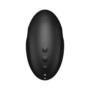 Satisfyer Vulva Lover 3 luchtpulsstimulator en vibrator zwart Satisfyer Vulva Lover 3 luchtpulsstimulator en vibrator zwart - Afbeelding 3