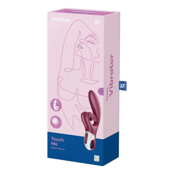 Satisfyer Vibrator Touch Me Rabbit Vibration rot Satisfyer Vibrator Touch Me Rabbit Vibration rot