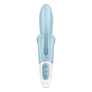 Satisfyer Vibrator Touch Me Rabbit Vibrator mit Klitorisreizer, Blau Satisfyer Vibrator Touch Me Rabbit Vibrator mit Klitorisreizer, Blau – Bild 4