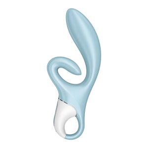 Satisfyer Vibrator Touch Me Rabbit Vibrator mit Klitorisreizer, Blau Satisfyer Vibrator Touch Me Rabbit Vibrator mit Klitorisreizer, Blau – Bild 1