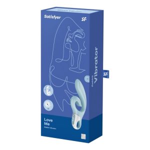 Satisfyer Vibrator Love ME Rabbit Vibration blauw Satisfyer Vibrator Love ME Rabbit Vibration blauw - Afbeelding 5