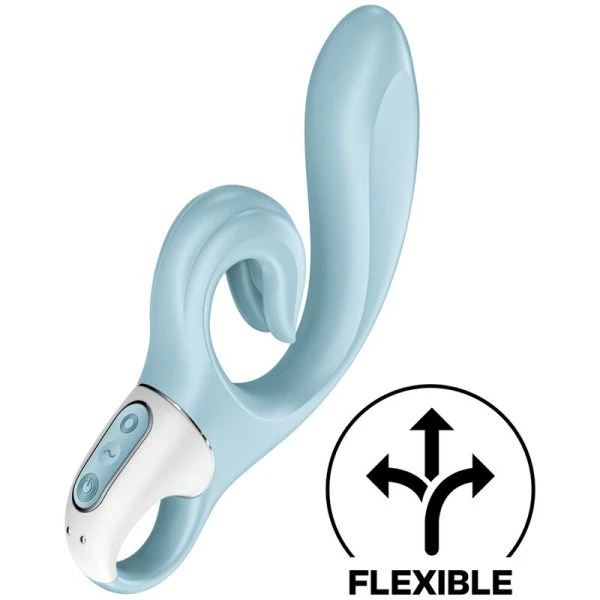 Satisfyer Vibrator Love ME Rabbit Vibration blauw