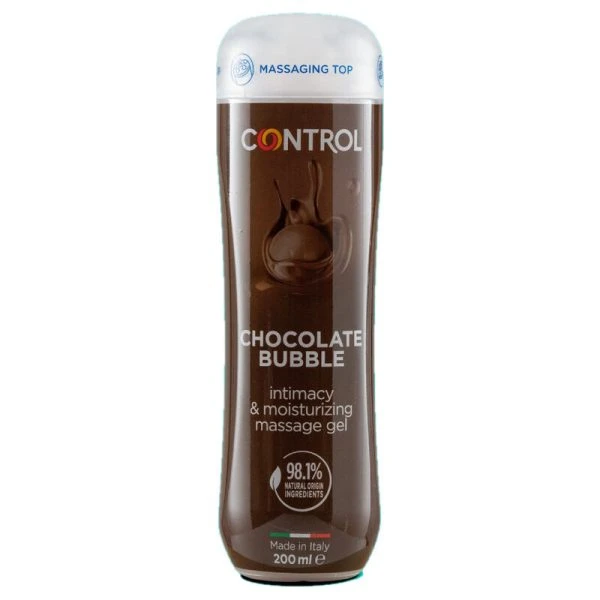 Control Lubes Massagegel 3 in 1 Bubble Chocolate 200 ml