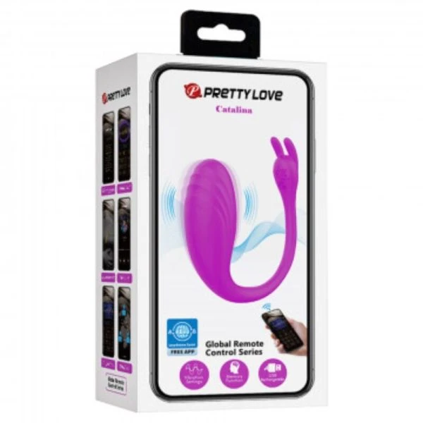 Pretty Love Catalina Massager App-gesteuerter Vibrator Flieder