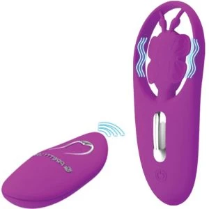 Remote Control Pretty Love Dancing Butterfly Stimulator Lila