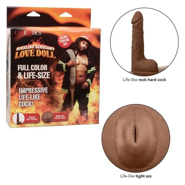 Calexotics Sizzling Sergeant Love Doll aufblasbare Sexpuppe
