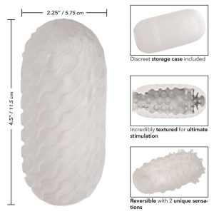 Calexotics Reversible Nubby Stroker Masturbator met Nopjesstructuur Calexotics Reversible Nubby Stroker Masturbator met Nopjesstructuur - Afbeelding 2