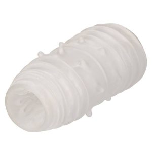 Calexotics Reversible Ribbed Stroker Masturbator met zuigfunctie Calexotics Reversible Ribbed Stroker Masturbator met zuigfunctie - Afbeelding 3