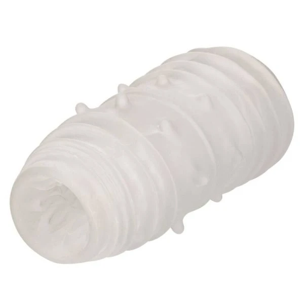 Calexotics Reversible Ribbed Stroker Masturbator met zuigfunctie