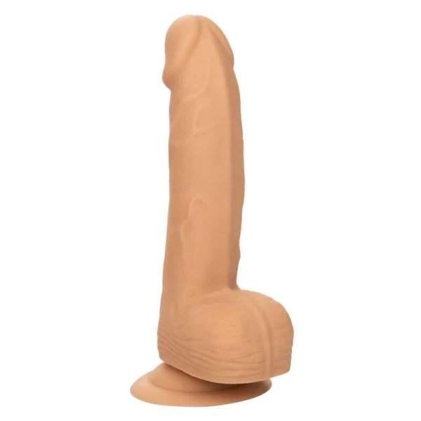 Calexotics Siliconen Dildo met Zuignap en Gestructureerde Schacht