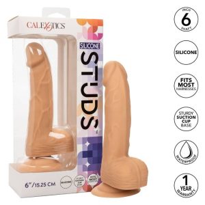 Calexotics Siliconen Dildo met Zuignap en Gestructureerde Schacht Calexotics Siliconen Dildo met Zuignap en Gestructureerde Schacht - Afbeelding 1