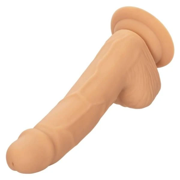 Calexotics Siliconen Dildo met Zuignap en Gestructureerde Schacht