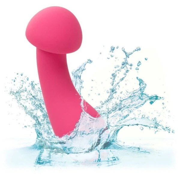 Calexotics Pixies Exciter G-Punt Vibrator van Vloeibaar Silicone, Roze