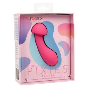 Calexotics Pixies Exciter G-Punt Vibrator van Vloeibaar Silicone, Roze Calexotics Pixies Exciter G-Punt Vibrator van Vloeibaar Silicone, Roze - Afbeelding 11