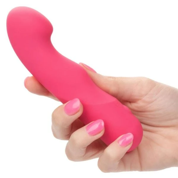 Calexotics Pixies Curvy Rosa Parelvibrator van vloeibaar siliconen