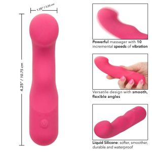 Calexotics Pixies Curvy Rosa Parelvibrator van vloeibaar siliconen Calexotics Pixies Curvy Rosa Parelvibrator van vloeibaar siliconen - Afbeelding 5