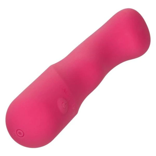 Calexotics Pixies Curvy Rosa Parelvibrator van vloeibaar siliconen
