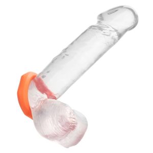 Calexotics Alpha Sexagon Ring Penisring van vloeibaar siliconen oranje Calexotics Alpha Sexagon Ring Penisring van vloeibaar siliconen oranje - Afbeelding 1