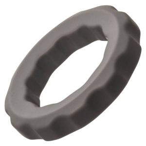Calexotics Alpha Erect Ring Penisring van vloeibaar siliconen Grijs Calexotics Alpha Erect Ring Penisring van vloeibaar siliconen Grijs - Afbeelding 7