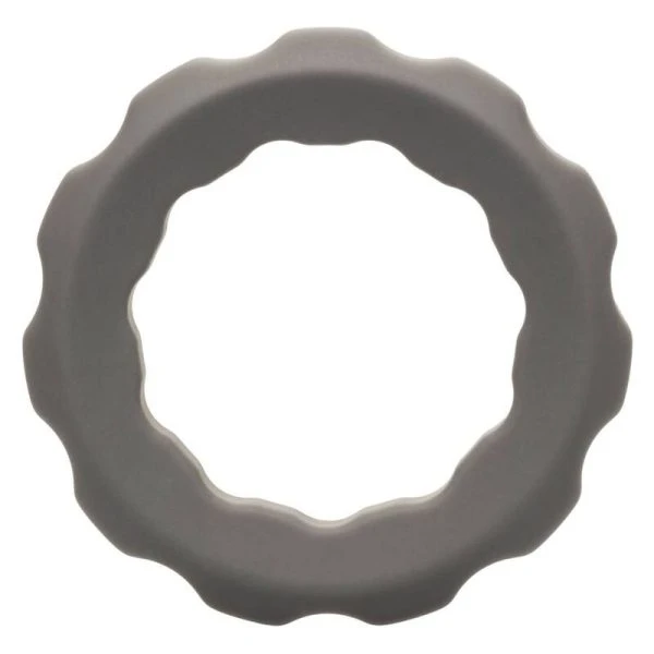 Calexotics Alpha Erect Ring Penisring van vloeibaar siliconen Grijs