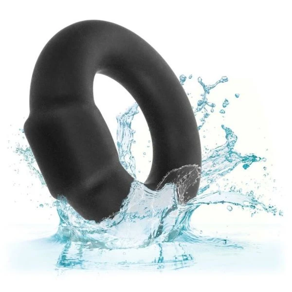 Calexotics Alpha Liquid Silicone Optimum Ring Penisring Zwart