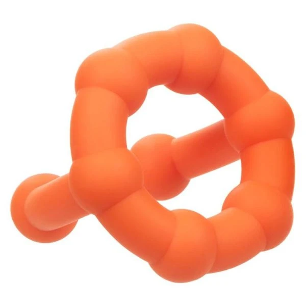 Calexotics Alpha Liquid Silicone All Star Ring Penisring Oranje