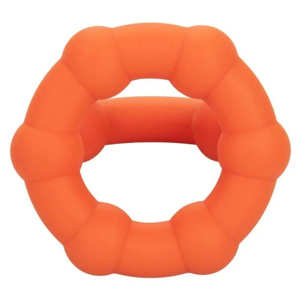Calexotics Alpha Liquid Silicone All Star Ring Penisring Oranje